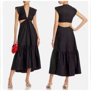 NWT Jason Wu Cutout Black Dress
